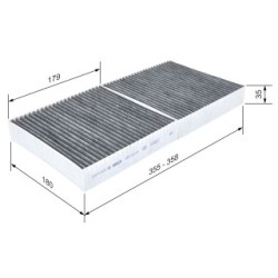 Pollen Filter BOSCH 1987432571 OE Ref A 172 835 00 47