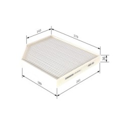 Pollen Filter BOSCH 1987435016 OE Ref 8K0 819 439