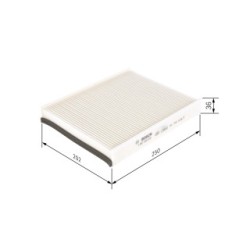 Pollen Filter BOSCH 1987435018 OE Ref AV6N18D543AA