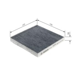 Pollen Filter BOSCH 1987435051 OE Ref 99906850M2099