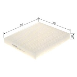 Filtre à pollen BOSCH 1987435056 pour FORD, MAZDA RANGER, BT-50 OE AB3919N619A BOSCH