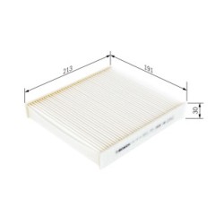 Filtre à pollen BOSCH 1987435071 pour HYUNDAI, SUZUKI OE 9585061M00000 BOSCH