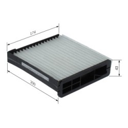 Pollen Filter BOSCH 1987435093 OE Ref 27891ED025