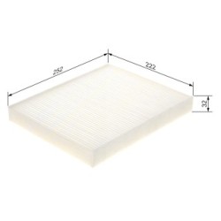 Filtre à pollen BOSCH 1987435135 pour AUDI, BMW, DAIHATSU, LEXUS, SEAT et plus encore... BOSCH