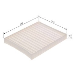 Filtre à pollen BOSCH 1987435144 pour SUZUKI CELERIO OE 27277C901A BOSCH