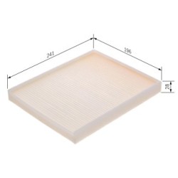 Filtre à pollen BOSCH 1987435159 pour HYUNDAI, KIA OE 97133-F2100 BOSCH