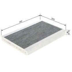 Pollen Filter BOSCH 1987435543 OE Ref 7482499570