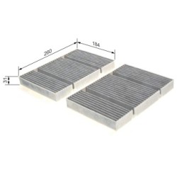 Pollen Filter BOSCH 1987435546 OE Ref A 222 830 04 18