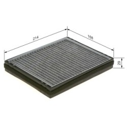 Pollen Filter BOSCH 1987435588 OE Ref DC4561J6X