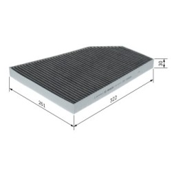 Pollen Filter BOSCH 1987435611 OE Ref 103904200B