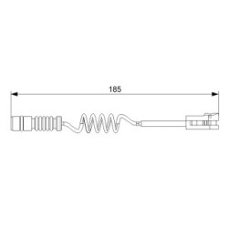 Brake Pad Sensor BOSCH 1987473007 OE Ref 901 540 02 17