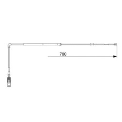 Brake Pad Sensor BOSCH 1987473009 OE Ref SEM 0000 12