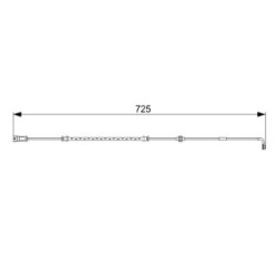 Brake Pad Sensor BOSCH 1987473017 OE Ref 6235623