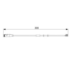 Brake Pad Sensor BOSCH 1987473033 OE Ref 6235647