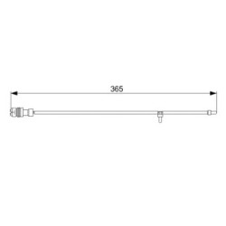 Capteur de plaquettes de frein BOSCH 1987473040 pour PORSCHE 911, BOXSTER, CAYMAN BOSCH