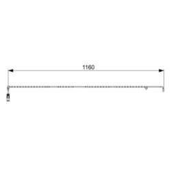 Brake Pad Sensor BOSCH 1987473055 OE Ref SOE 5000 30