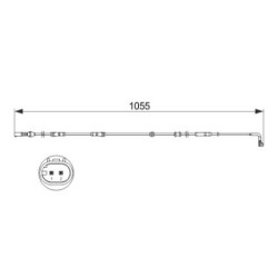 Brake Pad Sensor BOSCH 1987473507 OE Ref 34 35 6 775 858