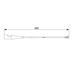 Brake Pad Sensor BOSCH 1987473573 OE Ref BK21 2N248 BC