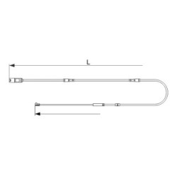 Brake Pad Sensor BOSCH 1987473621 OE Ref 34 35 6 873 864