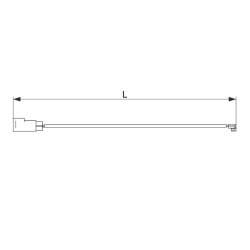 Brake Pad Sensor BOSCH 1 987 473 626 OE Ref 8C1V2K407EA