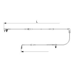 Brake Pad Sensor BOSCH 1 987 473 628 OE Ref LR072017