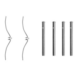 Brake Pad Accessory Kit BOSCH 1987474140