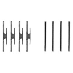 Kit d'accessoires pour plaquettes de frein BOSCH 1987474210 pour VAUXHALL