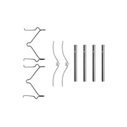 Brake Pad Accessory Kit BOSCH 1987474305