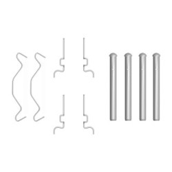 Brake Pad Accessory Kit BOSCH 1987474313