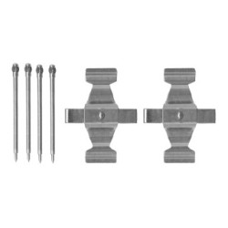 Brake Pad Accessory Kit BOSCH 1987474338 OE Ref 163 420 08 83