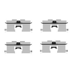 Kit d'accessoires pour plaquettes de frein BOSCH 1987474438 pour CHEVROLET, DAEWOO et plus encore... BOSCH