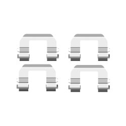 Brake Pad Accessory Kit BOSCH 1 987 474 439 OE Ref 581442F100