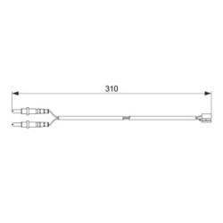 Brake Pad Sensor BOSCH 1987474519 OE Ref 4433 03