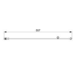 Capteur de plaquettes de frein BOSCH 1987474555 pour PORSCHE 911 OE 99661234700 BOSCH