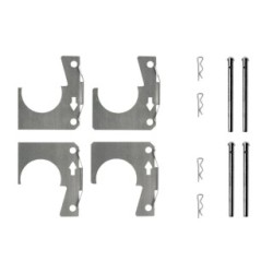 Kit d'accessoires pour plaquettes de frein BOSCH 1987474602 pour FORD, MORGAN, MORRIS et plus encore...