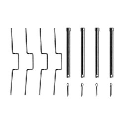 Brake Pad Accessory Kit BOSCH 1987474614 OE Ref RTC 5001