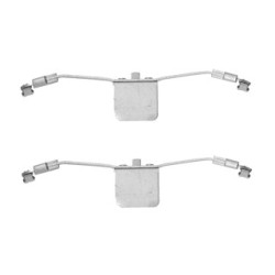 Brake Pad Accessory Kit BOSCH 1987474662 OE Ref 30665010