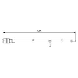 Brake Pad Sensor BOSCH 1 987 474 994 OE Ref 98661236500