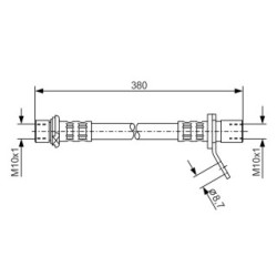 Brake Hose BOSCH 1987476161 OE Ref 90080 94066