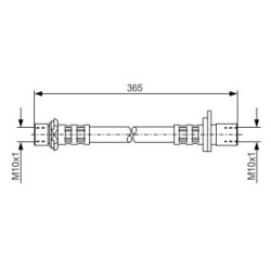 Brake Hose BOSCH 1987476164 OE Ref 90947 02694