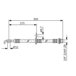 Brake Hose BOSCH 1987476246 OE Ref 90080 94200