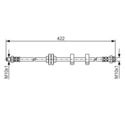 Brake Hose BOSCH 1987476346 OE Ref 46474539