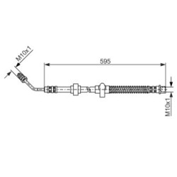 Brake Hose BOSCH 1987476372 OE Ref 4806 K2