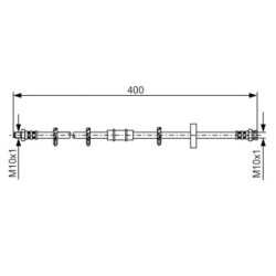 Brake Hose BOSCH 1987476413 OE Ref 7549015