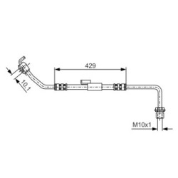 Brake Hose BOSCH 1987476510 OE Ref 6184721