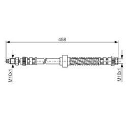 Brake Hose BOSCH 1987476534 OE Ref 4806 46
