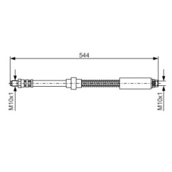 Brake Hose BOSCH 1987476559 OE Ref 4806 63