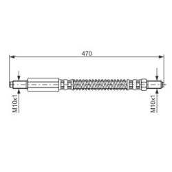 Brake Hose BOSCH 1987476595 OE Ref GBH 319
