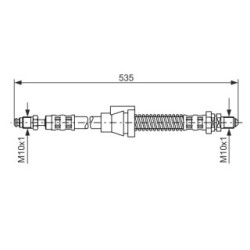 Brake Hose BOSCH 1987476604 OE Ref 1035269