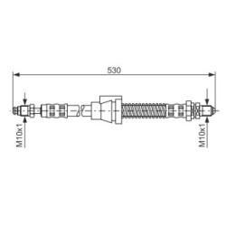 Brake Hose BOSCH 1987476605 OE Ref 1035270